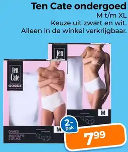 Trekpleister Ten Cate ondergoed aanbieding