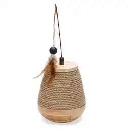 Zooplus Designed by Lotte Houten kattenspeeltje Tumble Mae Ø15x18cm kat aanbieding