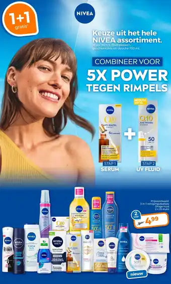 Trekpleister Keuze uit het hele NIVEA assortiment. aanbieding