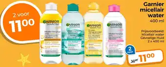 Trekpleister Garnier micellair water aanbieding