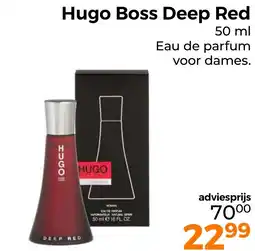 Trekpleister Hugo Boss Deep Red aanbieding