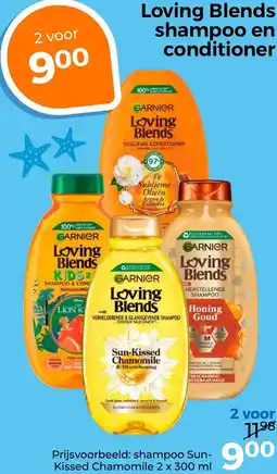 Trekpleister Loving Blends shampoo en conditioner aanbieding