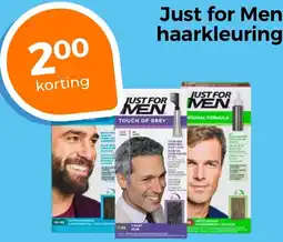 Trekpleister Just for Men haarkleuring aanbieding