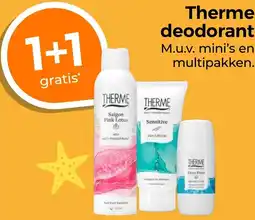 Trekpleister Therme deodorant aanbieding