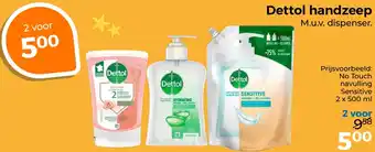 Trekpleister Dettol handzeep aanbieding