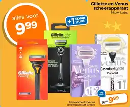 Trekpleister Gillette en Venus scheerapparaat aanbieding
