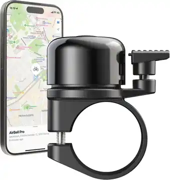 Amazon AirBell Pro Sonnette de vélo, avec tracker intégré, pour Apple Localiser mon aanbieding