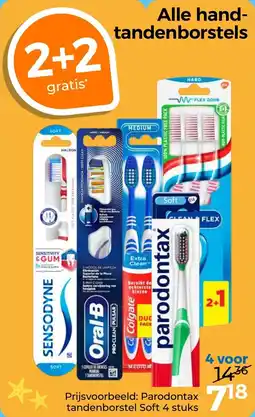 Trekpleister Alle handtandenborstels aanbieding
