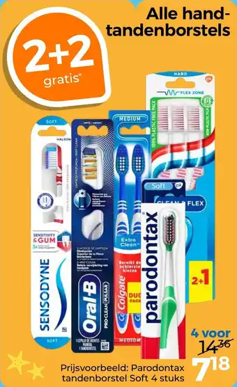 Trekpleister Alle handtandenborstels aanbieding
