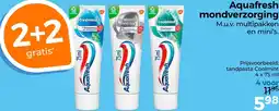 Trekpleister Aquafresh mondverzorging aanbieding