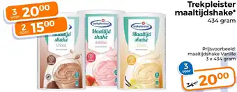Trekpleister Trekpleister maaltijdshake aanbieding