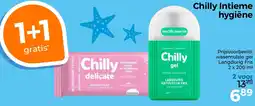 Trekpleister Chilly Intieme hygiëne aanbieding