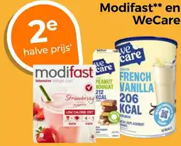 Trekpleister Modifast en WeCare aanbieding