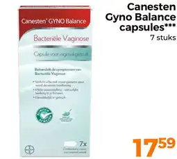 Trekpleister Canesten Gyno Balance capsules aanbieding