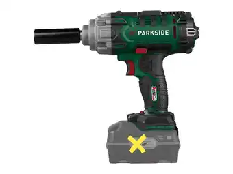Lidl PARKSIDE Accu-slagschroevendraaier 20 V zonder accu en lader aanbieding