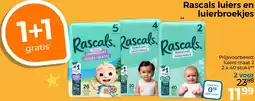 Trekpleister Rascals luiers en luierbroekjes aanbieding