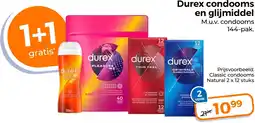 Trekpleister Durex condooms en glijmiddel aanbieding