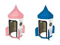 Lidl Playtive Kartonnen speelgoed ruimteschip aanbieding