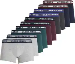 Amazon Jack & Jones Solid Trunk Boxershorts Heren (10-pack) aanbieding