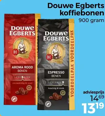 Trekpleister Douwe Egberts koffiebonen aanbieding
