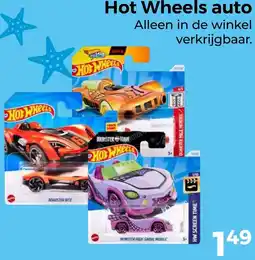 Trekpleister Hot Wheels auto aanbieding