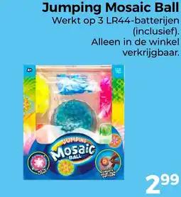 Trekpleister Jumping Mosaic Ball aanbieding