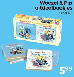 Trekpleister Woezel & Pip uitdeelboekjes aanbieding