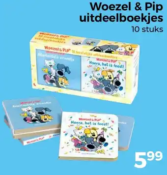 Trekpleister Woezel & Pip uitdeelboekjes aanbieding