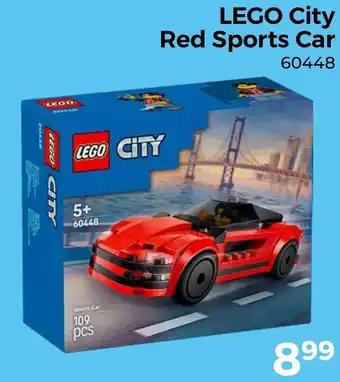 Trekpleister LEGO City Red Sports Car aanbieding