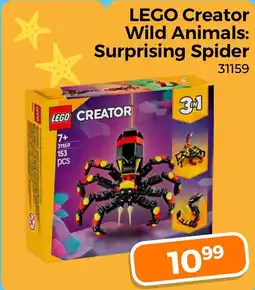 Trekpleister LEGO Creator Wild Animals: Surprising Spider aanbieding