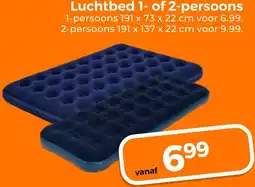 Trekpleister Luchtbed 1- of 2-persoons aanbieding
