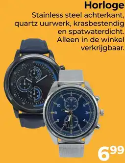 Trekpleister Horloge aanbieding