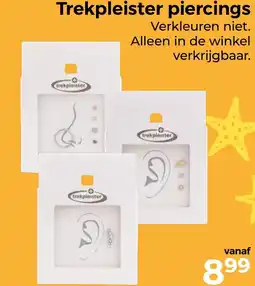 Trekpleister Trekpleister piercings aanbieding