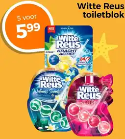 Trekpleister Witte Reus toiletblok aanbieding