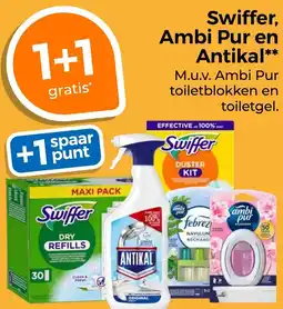 Trekpleister Swiffer, Ambi Pur en Antikal aanbieding