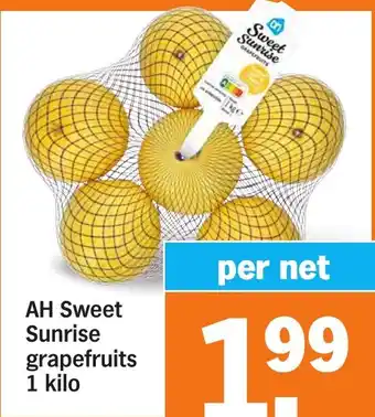 Albert Heijn AH Sweet Sunrise grapefruits aanbieding