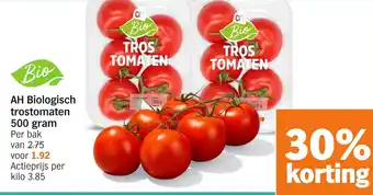 Albert Heijn AH Biologisch trostomaten aanbieding