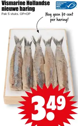 Dirk Vismarine Hollandse nieuwe haring aanbieding