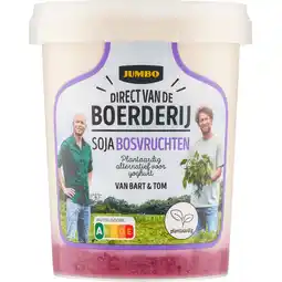Jumbo Jumbo Direct van de Boerderij Soja Bosvruchten Plantaardig Alternatief 400 g aanbieding