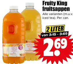 Dirk Fruity King fruitsappen aanbieding
