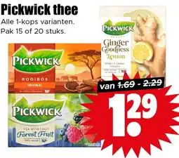 Dirk Pickwick thee aanbieding