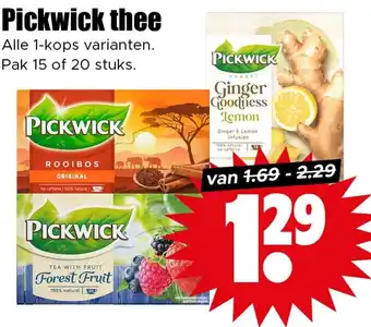 Dirk Pickwick thee aanbieding