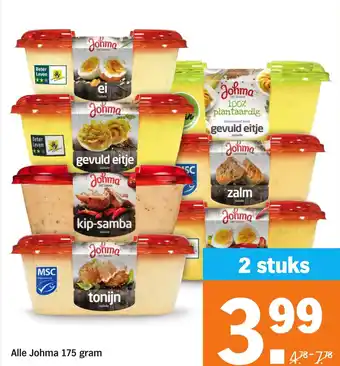 Albert Heijn Alle Johma aanbieding