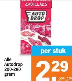 Albert Heijn Alle Autodrop aanbieding