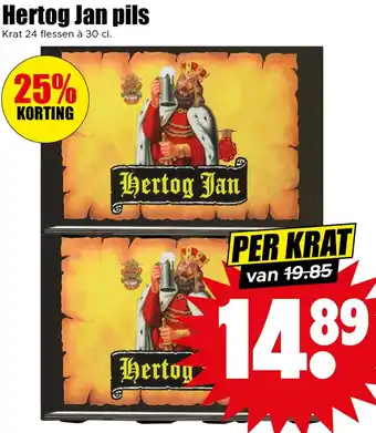 Dirk Hertog Jan pils aanbieding