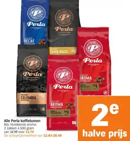 Albert Heijn Alle Perla koffiebonen aanbieding