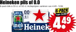 Dirk Heineken 0.0 aanbieding