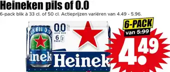 Dirk Heineken 0.0 aanbieding