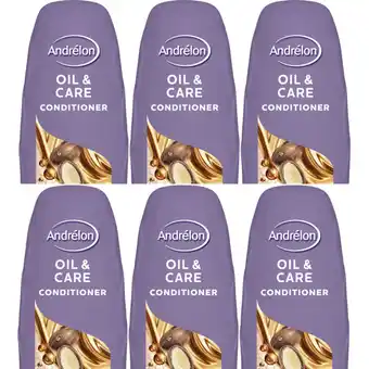 Jumbo Andrelon Conditioner Oil& Care 6 x 250ml aanbieding