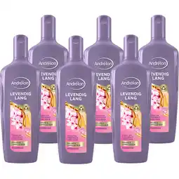 Jumbo Andrélon Shampoo Levendig Lang - 6 x 250ml aanbieding
